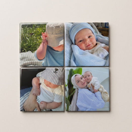 Metal photo magnets